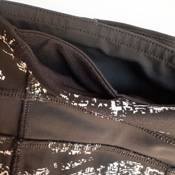 Lululemon Inspire Tight II Graf Black White/Black  7/8 Legging Womens 4 W5LFHS - Picture 9 of 16